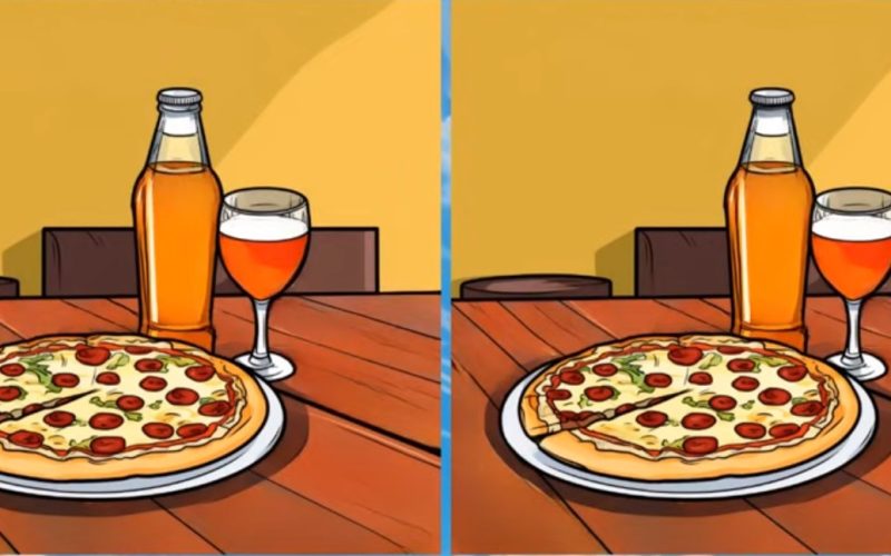 لغز الاختلافات الثلاثة بين صورتي وجبة البيتزا الشهية عليك تحديدهم في 11 ثانية – الجمال نيوز