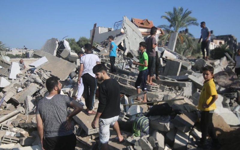 ارتفاع عدد شهداء غزة إلى 2329 بينهم 400 ارتقوا يوم أمس . الجمال نيوز