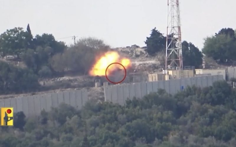 بالصواريخ الموجهة.. حـ،ـزب الله يستهدف جنودًا إسرائيليين في “تلة الجرداح” . الجمال نيوز