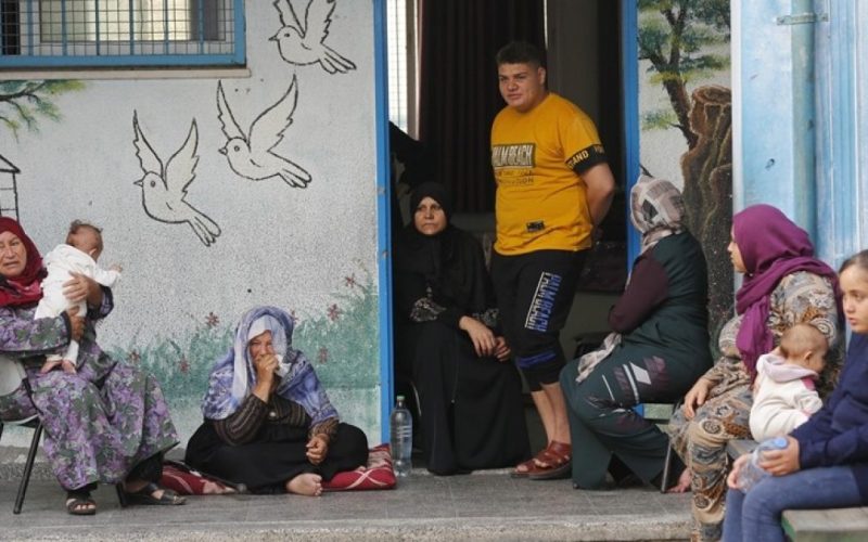 ” أونروا” تؤكد نزوح 173 ألف شخص في مدارسها جراء العدوان على غزة . الجمال نيوز