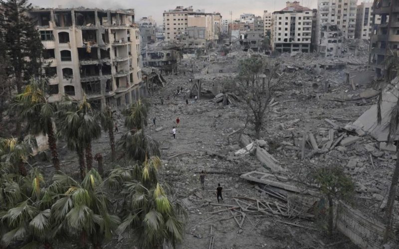 إسرائيل تنذر سكان مدينة غزة بالمغادرة وسط أنباء عن بدء اجتياحها بريًا . الجمال نيوز